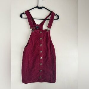 Rue21 Burgundy Corduroy Dress
